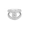 Cialoma Diamond Single Knot Pave Ring - 1